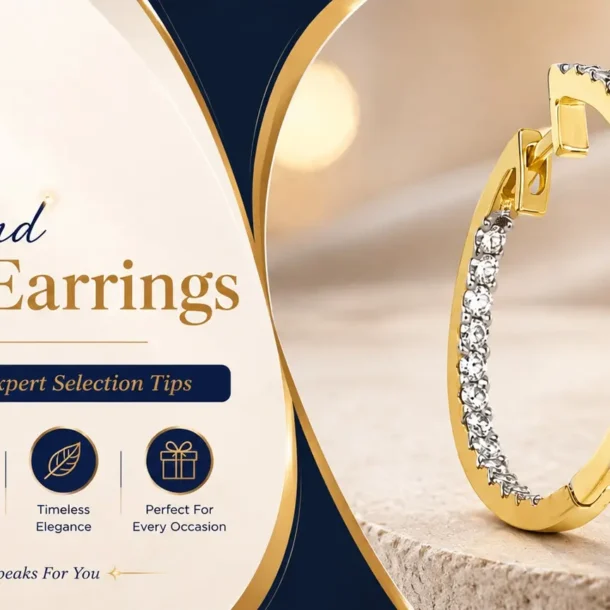 Diamond Hoop Earrings